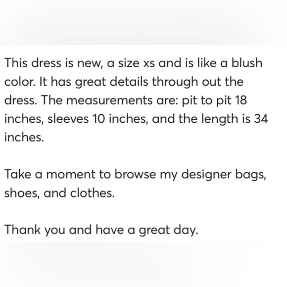 🆕 NEW ALLEGRA K DRESS (xs) pink/blush - Picture 8 of 9